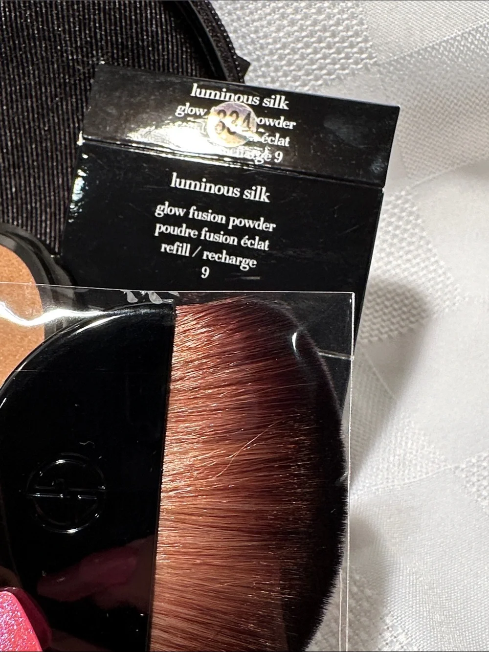 Giorgio Armani Makeup Set in Black and Warm Beige